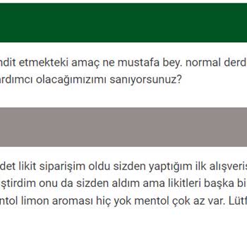 Buharkeyf Likitlerin Aroması Yok Kalitesiz Likitler