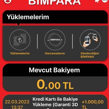 Bimpara Yükledim Ama Para Gözükmüyor. Kredi Kartımdan Çekildi Para