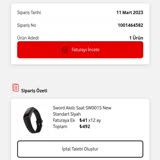 Vodafone Akıllı Saat Siparişimi Göndermedi