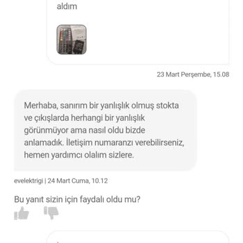 Evelektrigi Yanlış Gönderilen Sipariş, Bekleme Süresi