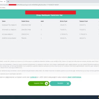 Worldline Sağlam Olanı Bozuk Bahanesiyle Müşteriden Para Koparıyorlar