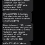 Vodafone Haksız Alınan Param