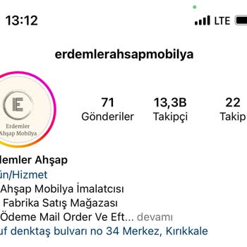 Erdemlerahsapmobilya (Instagram) Farklı Firmaları Taklit Ediyor