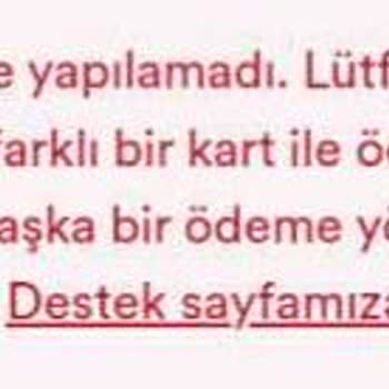 Papara İle Spotify Ödeme Yapamıyorum