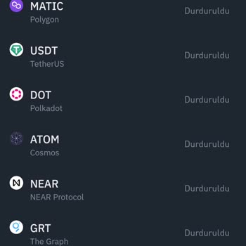 Binance Alim Satım Askıya Aldı