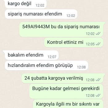Kılıfland Adlı Satıcıdan Geç Kargo Sonra Da Yanlış Kargo Gelmesi
