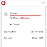 Vodafone İnternet Mağduriyeti
