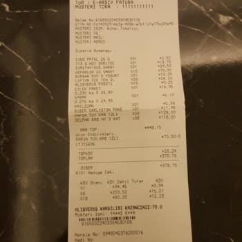 A101 Etiketteki Fiyattan Satmamaları