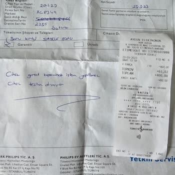 Philips Ev Aletleri Philips XC8349 Garanti Vermediler