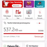 Vodafone Net Vodafone Keyfince Aşım Paketi Uyguluyor