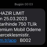 Turkcell Paycell Hazır Limit Buharlaştı