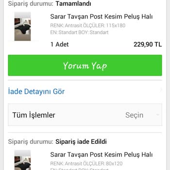 Mba Ticaret N11 Den İademin İptali Yapıldı Ve Param Verilmiyor