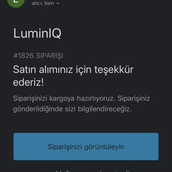 Theluminiq.net Ürün Teslim Sorunu