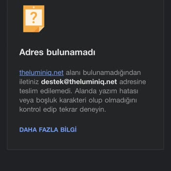 Theluminiq.net Ürün Teslim Sorunu