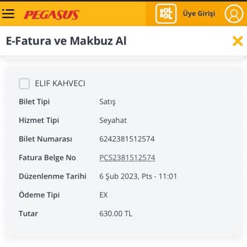 Pegasus Uçak Bileti Ücret İadesi