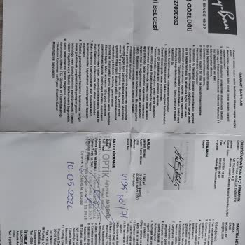 Rayban Garantisi Bile Bitmeden Noktalar Şeklinde Çizilen Güneş Gözlüğü