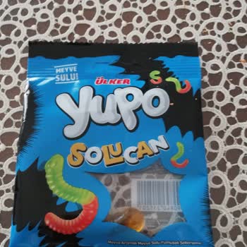 Ülker Yupo Solucan Jelibon Paketinin İçinde Sadece Bir Tane Jelibon