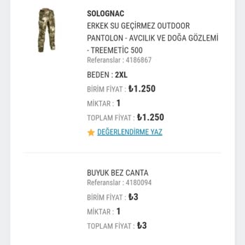 Decathlon 1250tl Çöpe Attı