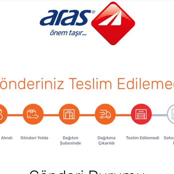 Aras Kargo Eve Kargo Getirmiyor