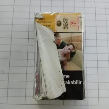 TAPDK Fabrikasyon Hatası, Ezik Paket.