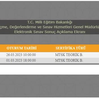 Milli Eğitim Bakanlığı (MEB) Sınav İncelemesi!