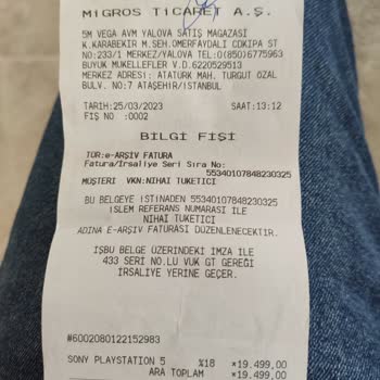 Migros İade Sorununda Zorluk