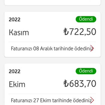 Kraken Baker Vodafone C Mop Kraken Banker - Habersiz Fatura Tutarları