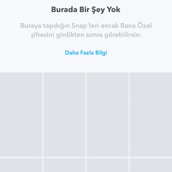 Snapchat "Bana Özel" Fotoğraf Kısmı Kendiliğinden Silindi (Sıfırlandı)