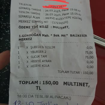 Köfteci Yusuf Ekmek Arasından Hurma Çekirdeği Çıktı