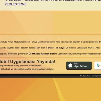 ÖSYM KPSS 2023 Yerleştirme Başvuruları / Mebs Yöksis Hatası