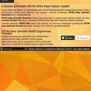 ÖSYM Hatta Var Sorunu