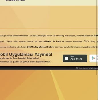 Ösym Eğitim Bilgilerimi Güncellemiyor