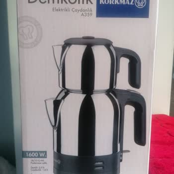 Korkmaz Mutfak Eşyaları  Çay Makinesi Sorunu