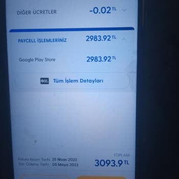 Paycell Limitimi Haberim Olmadan 3000 Tl Yaptı Ve Beni Mağdur Etti