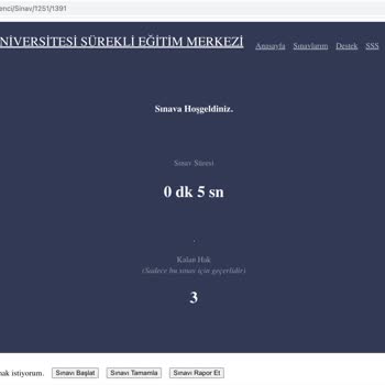 İstanbul Üniversitesi Online Sertifika Programında İşler Doğru İlerlemiyor