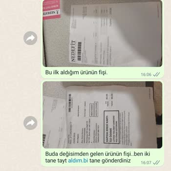 Nedefit Değişim Konusunda Yapılan Muamele