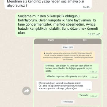 Nedefit Değişim Konusunda Yapılan Muamele