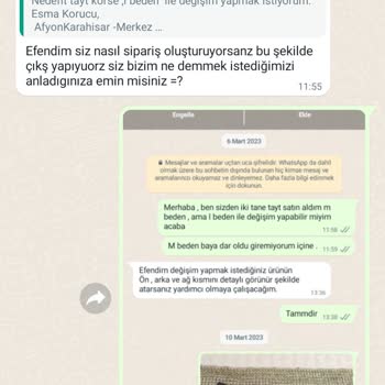 Nedefit Değişim Konusunda Yapılan Muamele