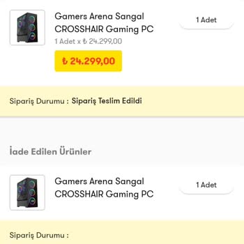 Şok Marketler'den Aldığım Gamer Arena Ürününün İade Ücreti Yatmadı