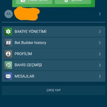Arz Bahis Bakiyemi Sildi