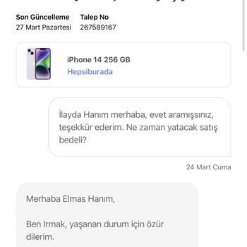 Hepsiburada İPhone Eskiyi Yenile Bedelimi Ödemediler!