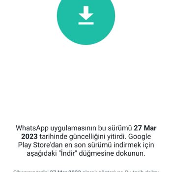 WhatsApp Beta Sürümü Mağduru