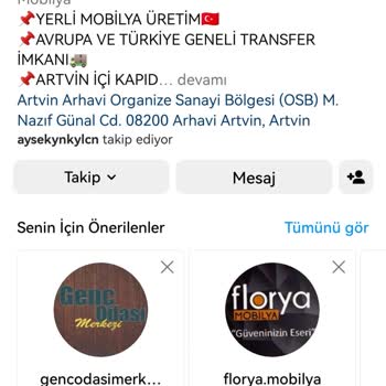 Gezeroğlu Mobilya ve İmalatı Instagram Üzerinden Mağdur Bırakıldım