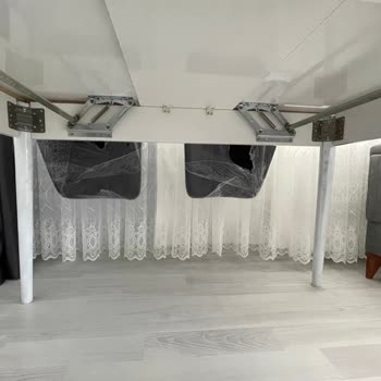 Zeron Mobilya Kusurlu Masa Takımı