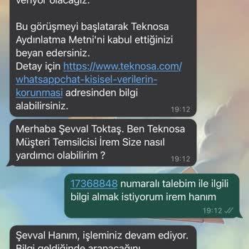 Teknosa Ücret İadesini Yatırmıyor.