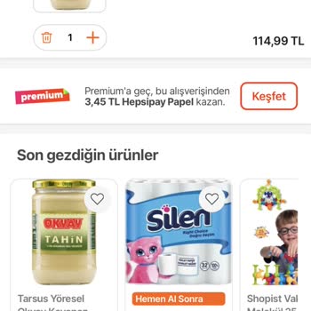 Hepsiburada Kullanılmayan Hediye Çekleri