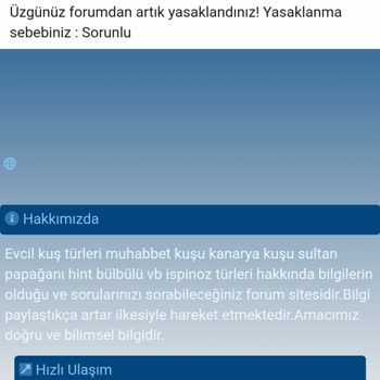 Kafeskuslari.com Bu Forum Sitesi Tamamen Sorunludur
