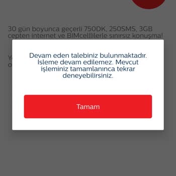 Bimcell Hayatıma Paket Yapamıyorum