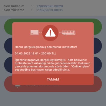 Muğla Kentkart Bakiye Yükleme Sorunu