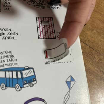 Keskin Color Hisli Şeyler Defteri Basım Hatası.